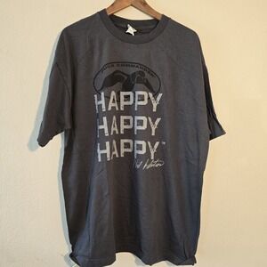 Duck Commander Happy Happy‎ Happy T-Shirt Mens XLarge Black Phil Robertson